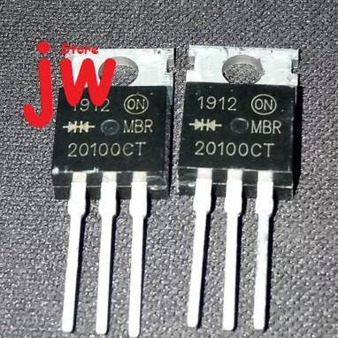 Murah (1) MBR20100CT MBR20100 CT 20A 100V SCHOTTKY DIODA TO-220 jwelek70 Segera Beli
