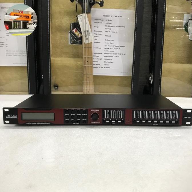 SPL AUDIO LMS 480 - digital loudspeaker management