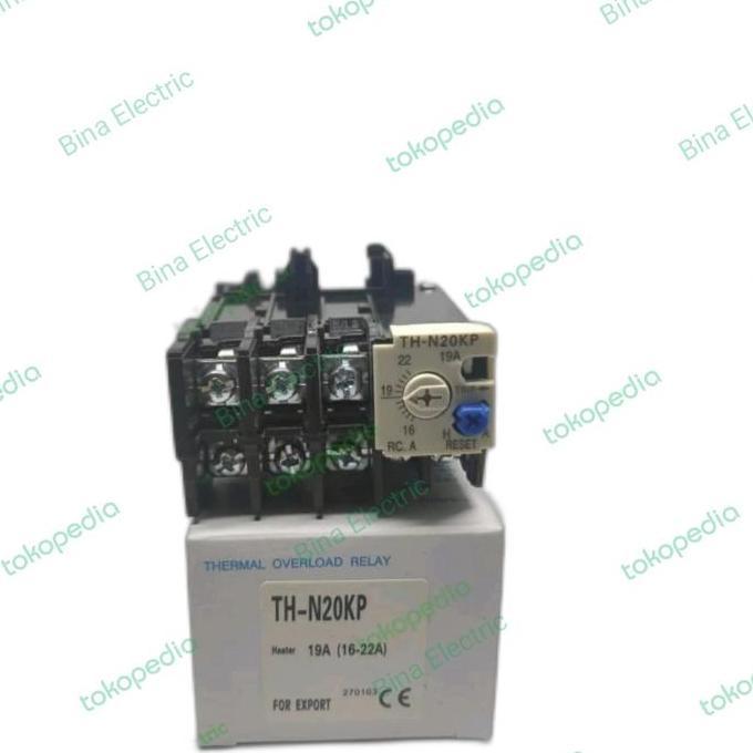 TERLARIS THERMAL OVERLOAD MITSUBISHI THN20KP 22A 18A-26A / OVERLOAD MITSUBISHI