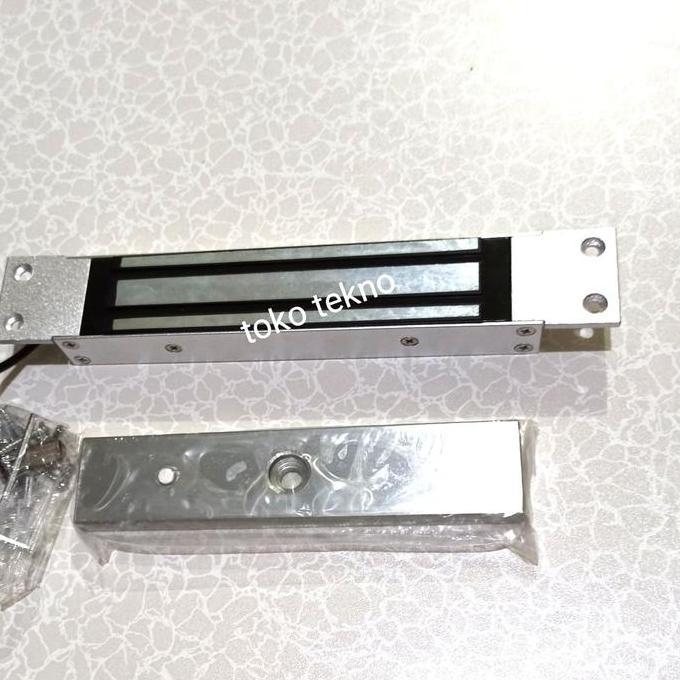 TERBARU - Embedded Magnetic Lock 600Lbs | Embedded Em Lock Pintu Sliding 600 Lbs
