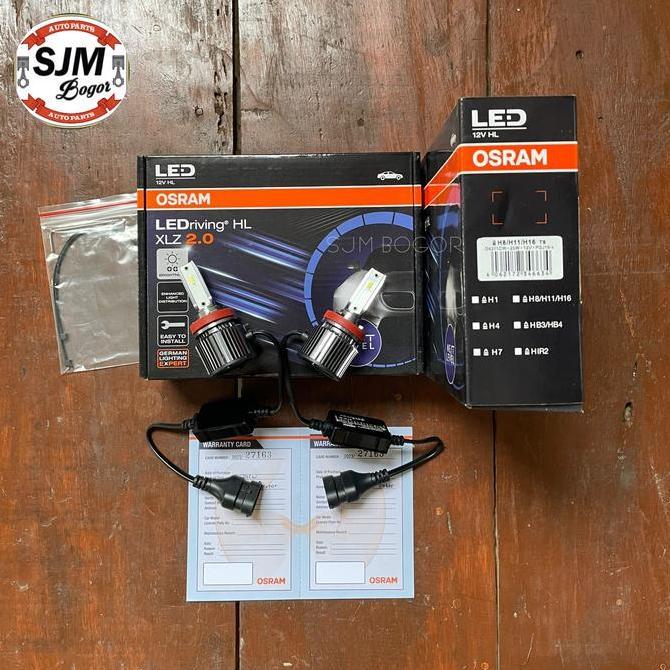 Lampu mobil H11 LED OSRAM XLZ new generation