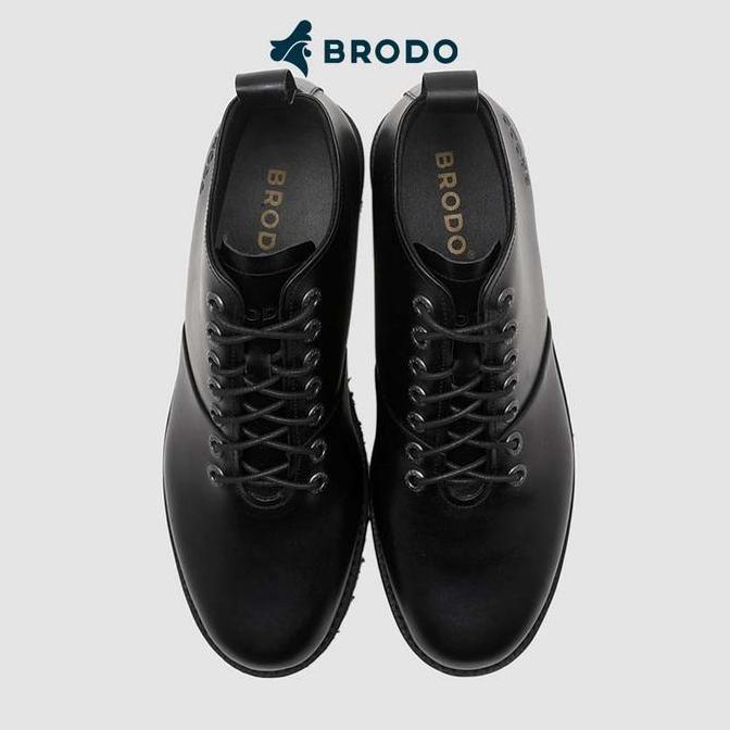 BRODO - Sepatu Signore Boots Full Black