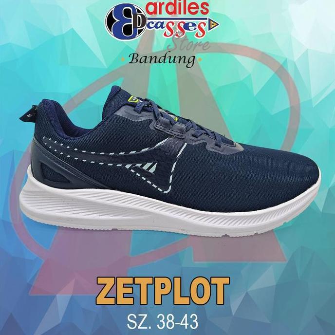 Ardiles ZETPLOT - Sepatu Sneakers/Sekolah/Gaul Casual Pria/Wanita Dewasa Ardiles Original
