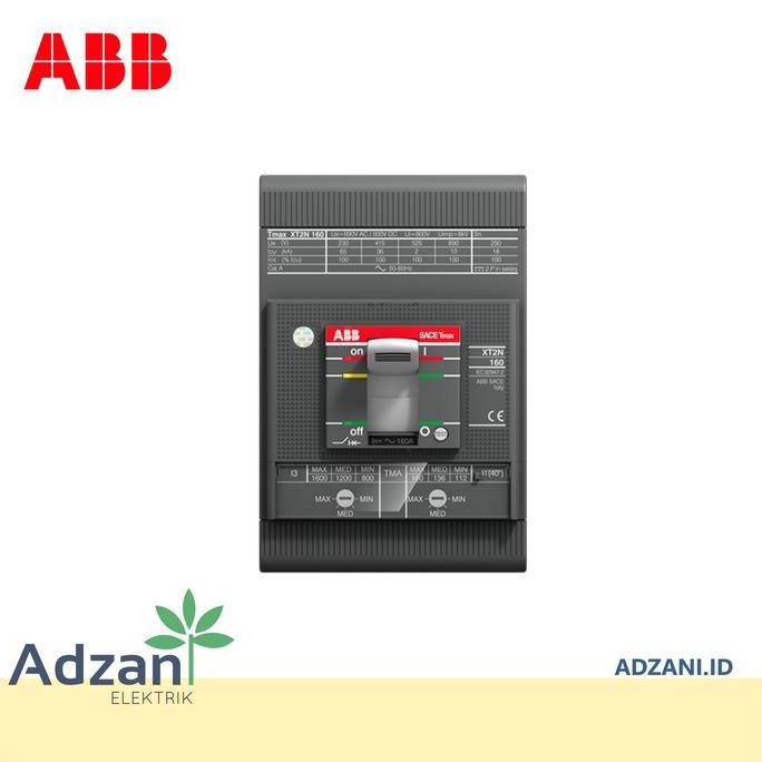 TERMURAH - [ABB] MCCB 3P 160A 36kA XT2N TMA 1SDA067020R1