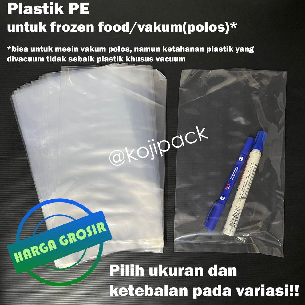 Plastik Pe Murni 12X20 12X25 15X20 18X30 20X30 23X35 15X25 25X38 28X40 30X50 40X60 60X100 Tebal 05 0