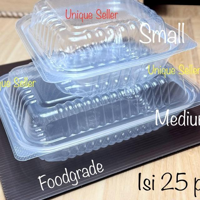 [Isi25] Mika Lunchbox Foodsafe Box Small Medium Tahan Panas / Mika Foodbox Lunch Box Food Safe S Kec