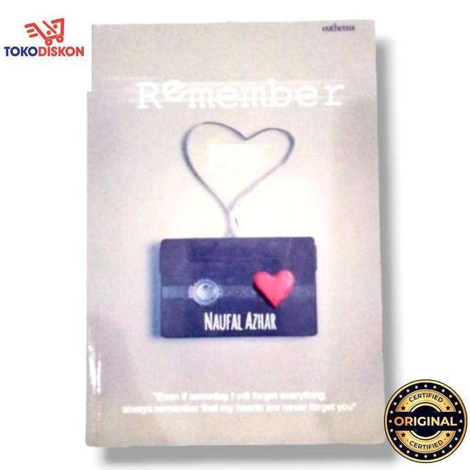 Buku Novel Original Remember Me - Penerbit Euthenia