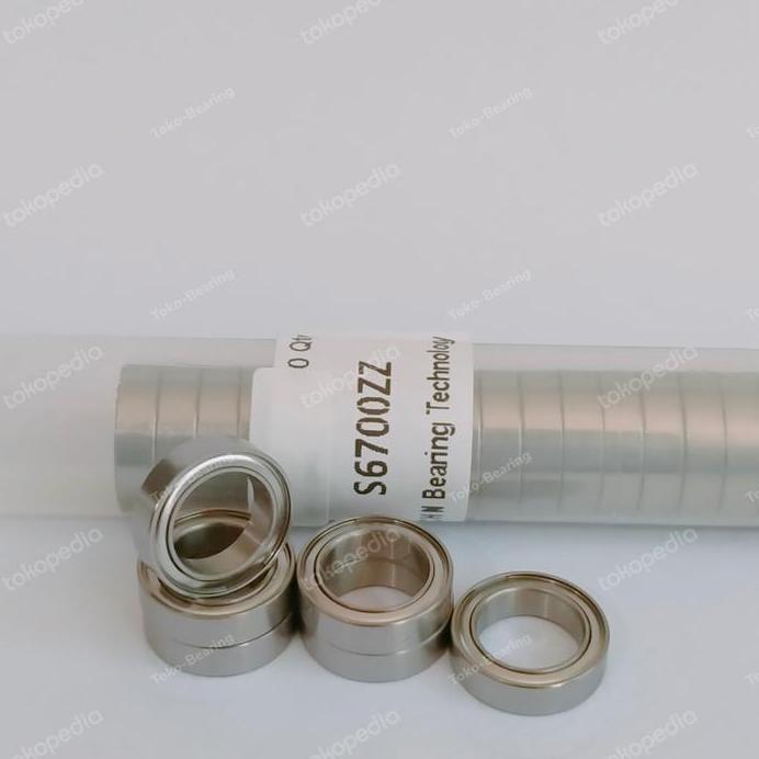 Bearing S 6700 ZZ Stainless isi 1 pcs