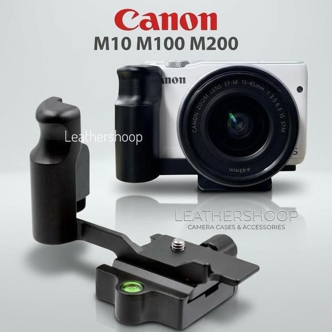 TERBARU - Handgrip L Plate Canon Eos  M10 M100 M200