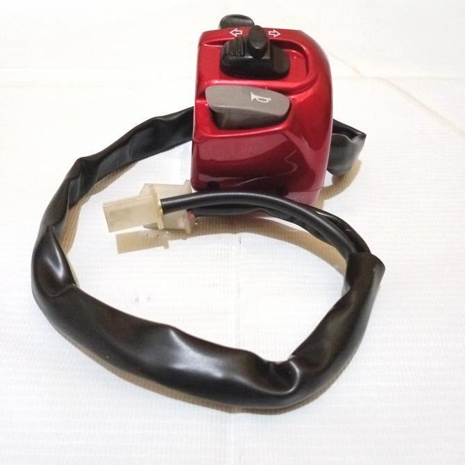 saklar kanan yamaha fino fi 115 merah maron ori