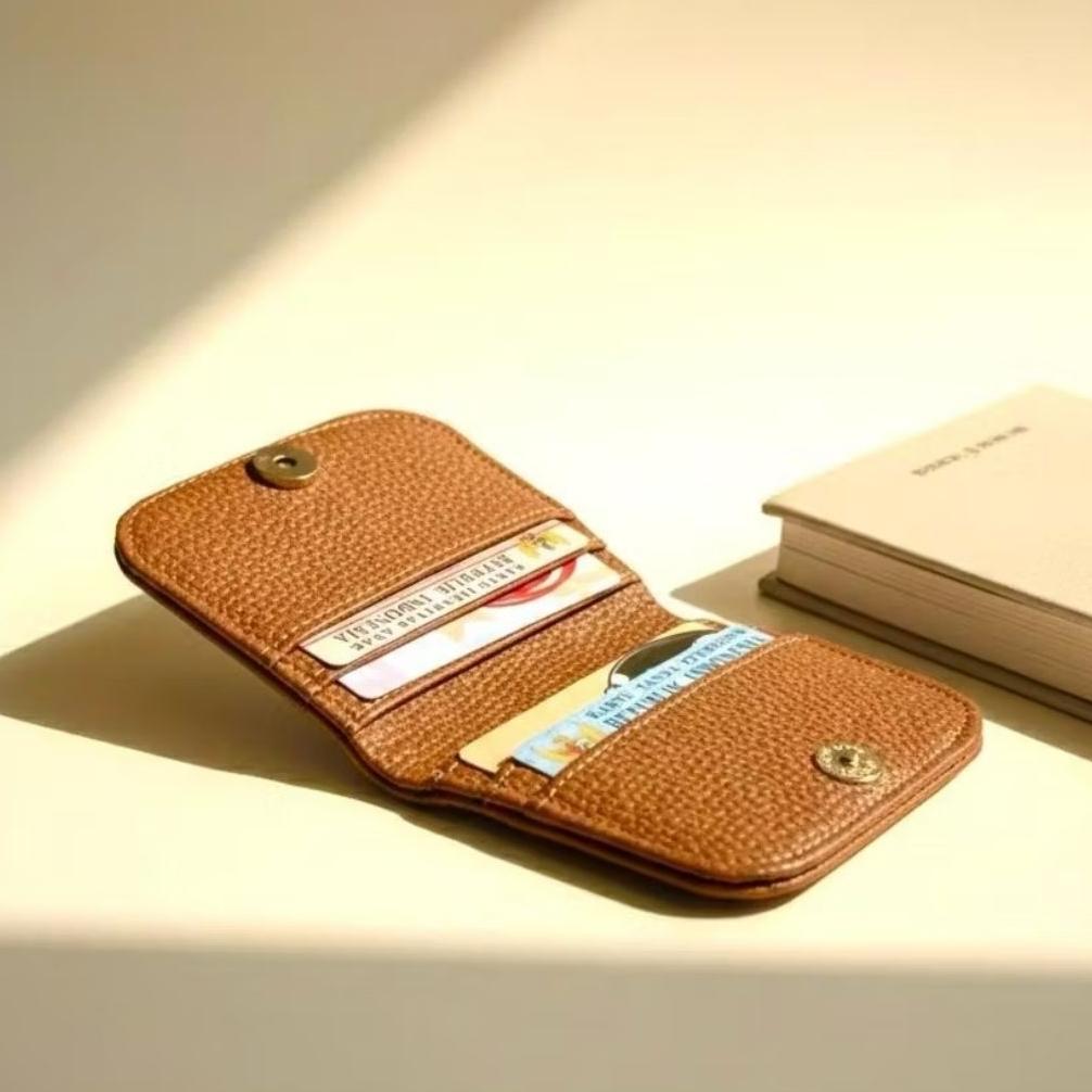PENAWARAN SPESIAL Dompet kartu wanita desain mini simple/ Dompet mini motif kulit jeruk