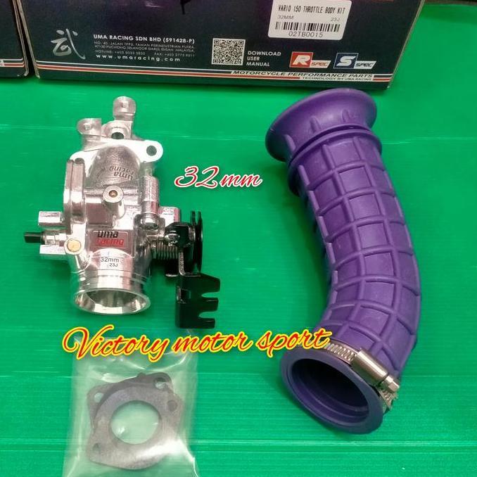 thortle body Vario 125 150 Uma racing 30 32 dan 34 mm Motorcycle