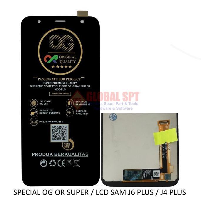 LCD TOUCHSCREEN COMPATIBLE FOR SAMSUNG J6 PLUS / J4 PLUS / J6 PLUS 2018 / J610 / J6+ / J4+ / J6PLUS