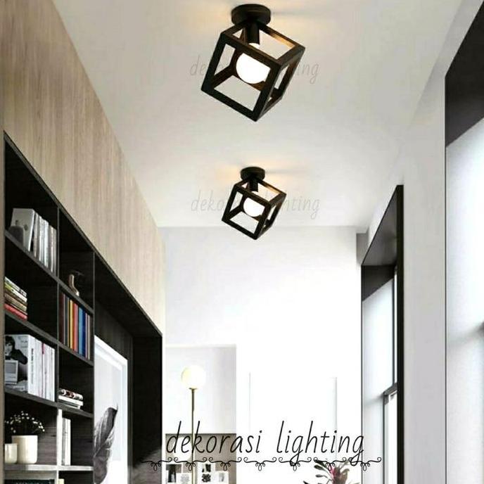 Lampu Plafon Hias Minimalis Lampu Kamar Teras Balkon Celing Lamp