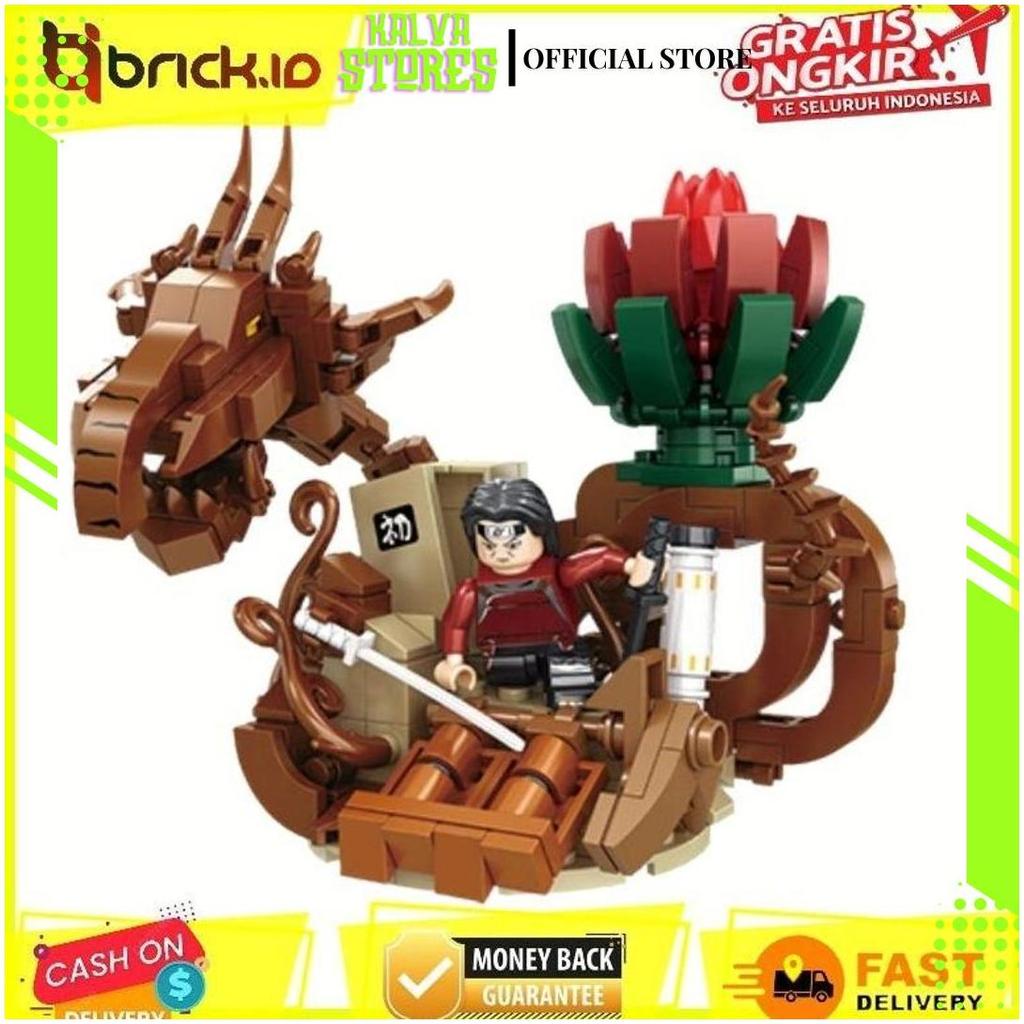 Mainan Anak Brick Figure Naruto Kyubi Kurama Besar Bricks Naruto Shippuden Akatsuki Sasuke Kakashi I