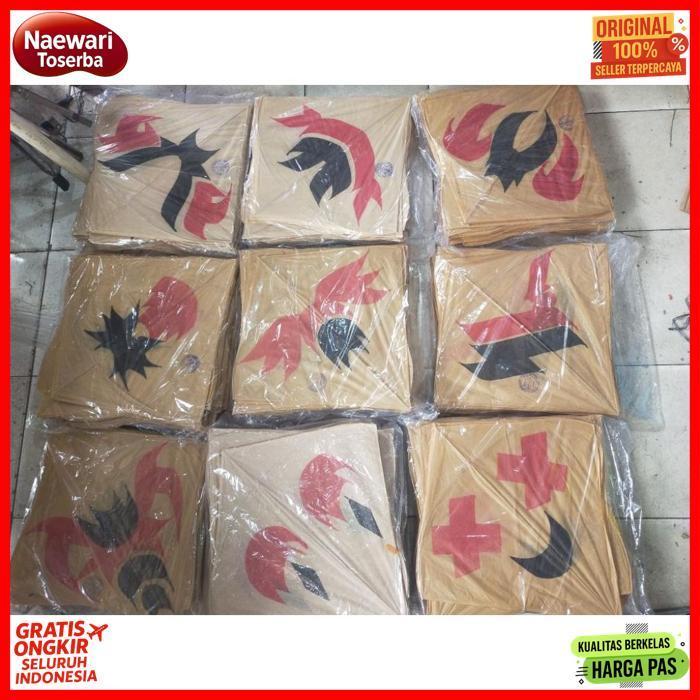 Original Layangan Seot Super Mahkota ( Berotot ) Sukabumi Asli/ 100Pcs