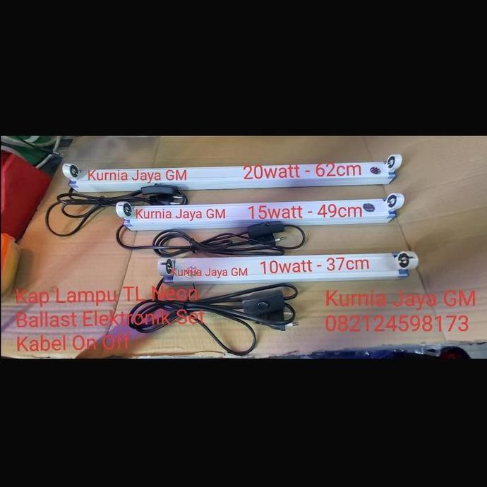 Lampu Uvc Sterilizer 20 Watt T6 / Uv Germicidal Disinfectan Kap Set