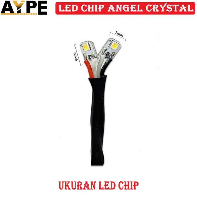 Led Chip Angel eye Kristal ring Only Chip Led Tanpa Ring Shroud Chip Led Universal