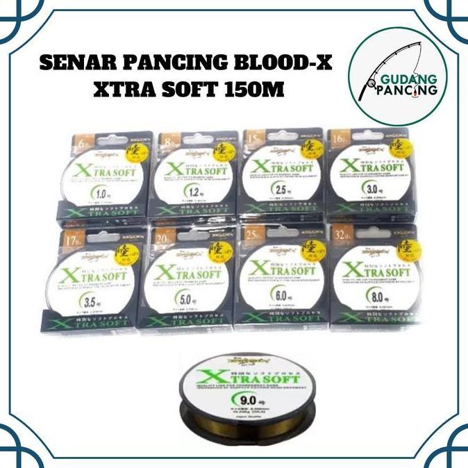 Senar Pancing  Blood-X Xtra Soft 150M