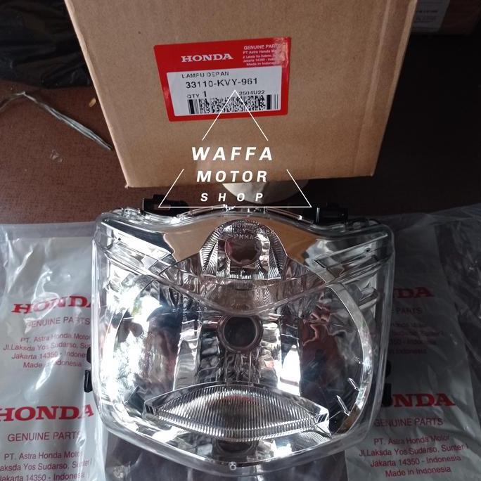 Reflektor lampu depan beat karbu old original 2008-2012