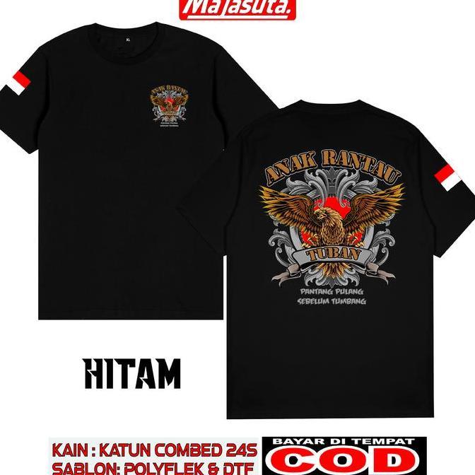 KAOS ANAK RANTAU TUBAN C1 BAHAN KATUN COMBET 24S BISA COD KAOS KEREN KAOS DISTRO SABLON DTF