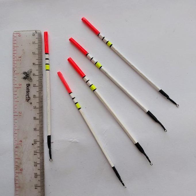 ( Isi 5 Pcs ) Pelampung Kumbul Merak 12 CM Ramping Pas Cocok Untuk Galatama Lele