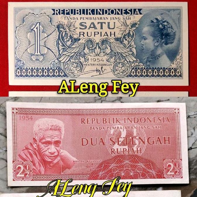 uang kuno Set Seri Suku Bangsa 1954