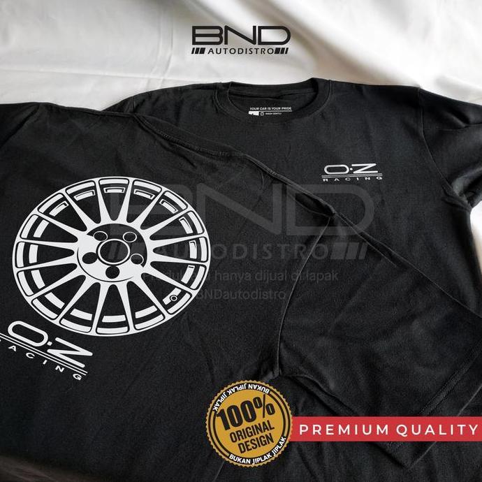 Kaos Siluet Velg Mobil OZ Superturismo - Kaos Otomotif
