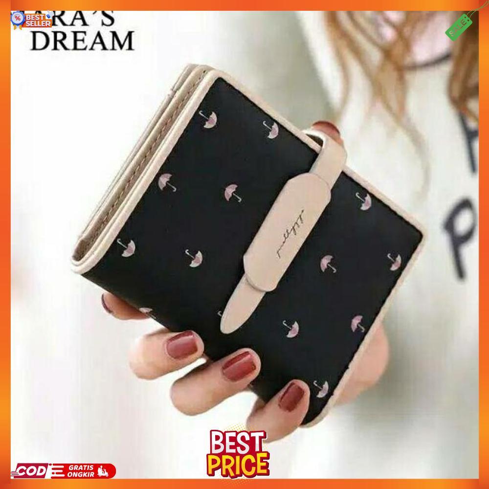 Dompet Mini Wanita Umbrella / Dompet Lipat Cantik 2020 / Dompet Style Buy In Place [T1]