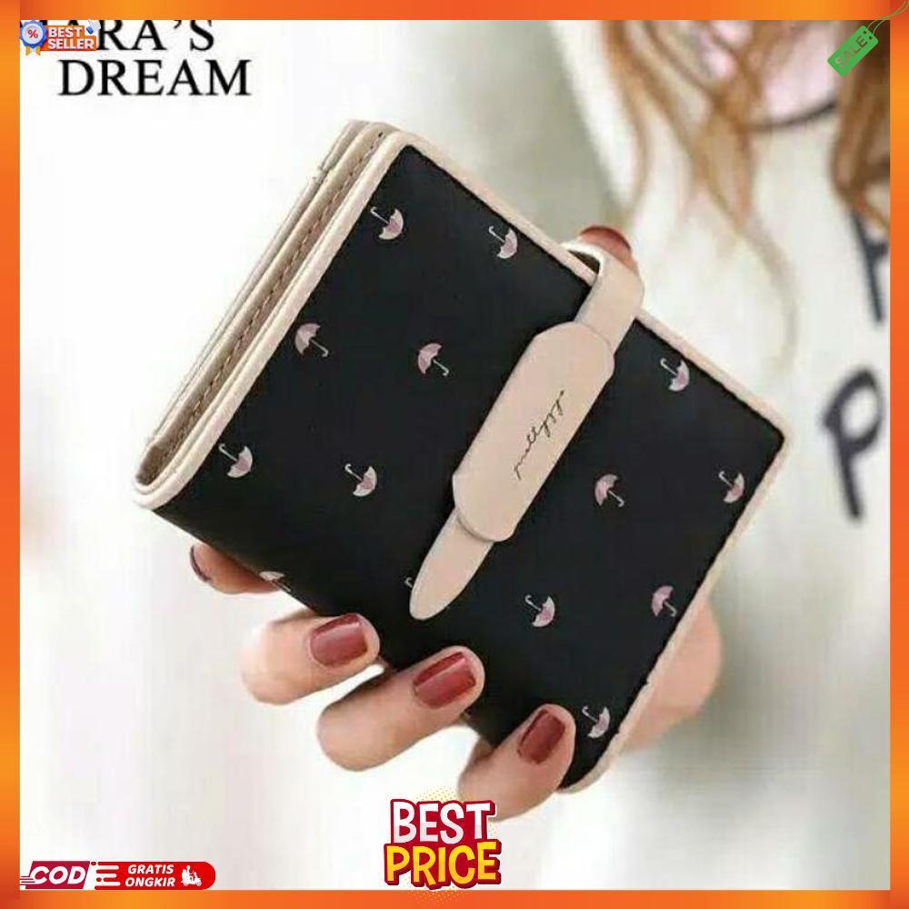 Dompet Mini Wanita Umbrella / Dompet Lipat Cantik 2020 / Dompet Style Buy In Place [T1]