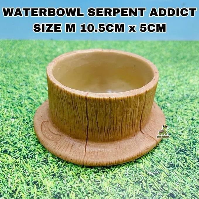 WATERDISH SERPENT ADDICT TEMPAT MINUM ULAR BIAWAK LEOPARD GECKO PANANA KADAL BALLPYTOON