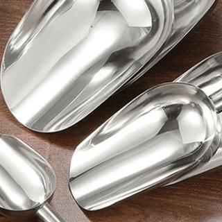 Sendok Sekop Es Batu Stainless Steel Serbaguna Besar Kecil Jumbo Ukuran Lengkap