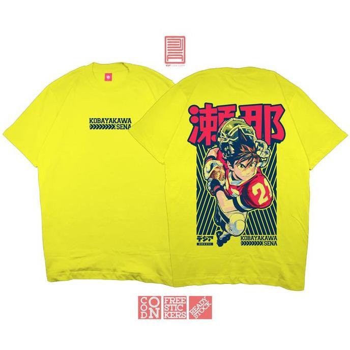 DV93 - Kaos SENA KOBAYAKAWA EYESHIELD 21 DEIMON DEVIL BATS BAJU JEPANG ANIME