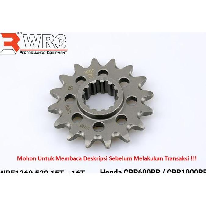 Gear Depan WR3 WRF 1269 520 CBR 600RR CBR 1RR 428 KLX 150 CRF 150