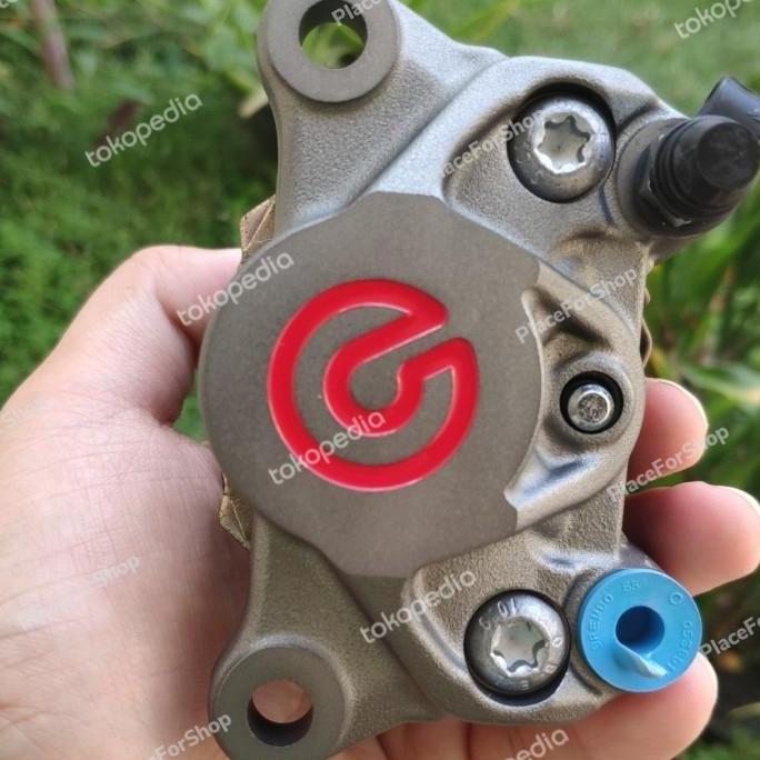 KALIPER BREMBO 2 Piston 2piston RED MERAH NInja150 Ninja250 Ninja250FI