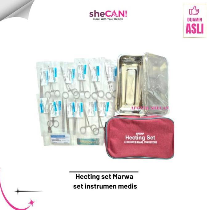 HECTING SET PERAWATAN LUKA ALAT MEDIS STERIL - SET PERAWATAN LUKA MARWA AKL ORIGINAL