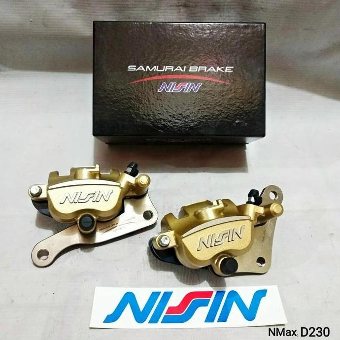 Kaliper Set Depan & Belakang NISSIN SAMURAI Nmax 155