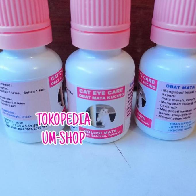 Cod,Bisa- Obat Tetes Mata Kucing Ampuh Infeksi Mata Berair Belek Katarak Rabun