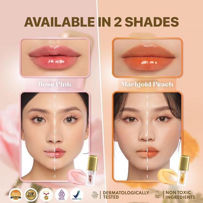 Webyzoraa - NPURE Power Glow Lip Oil / Lip Care / Lip Serum / Melembapkan Bibir / Menutrisi Bibir / 