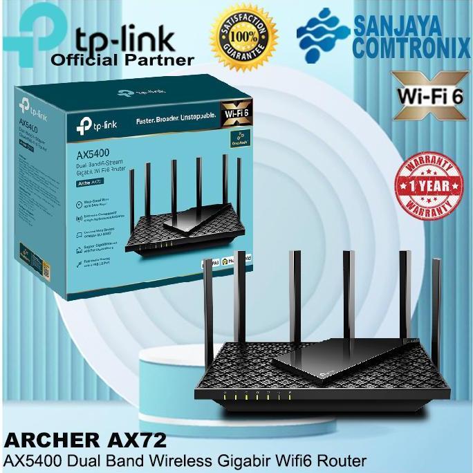 TP-Link Archer AX72 AX5400 Dual-Band Gigabit Wi-Fi 6 Router
