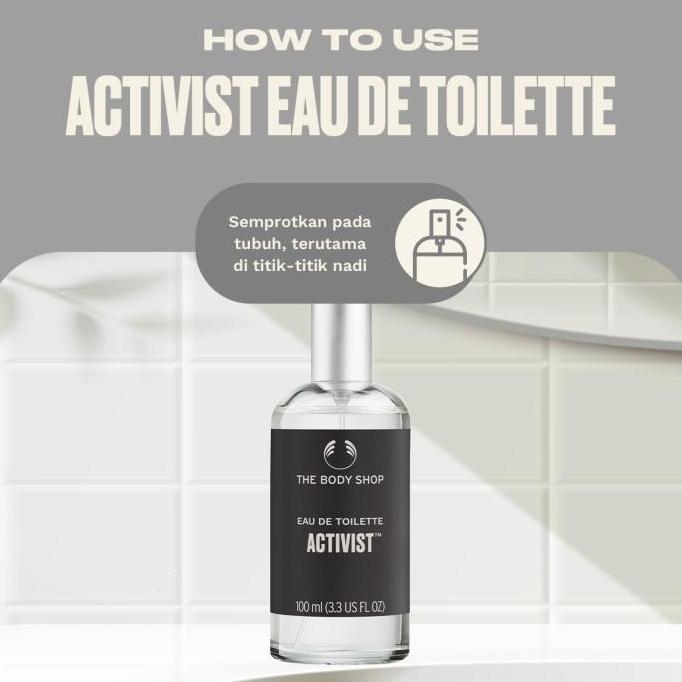 Cod,Bisa- The Body Shop Activist Eau De Toilette 100Ml