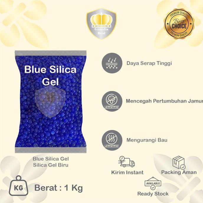 Forward- Blue Silica Gel 1 Kg/ Silika Gel Biru 1 Kg/ Refill Silica Gel 1 Kg/ Silica Gel Import/ Sili