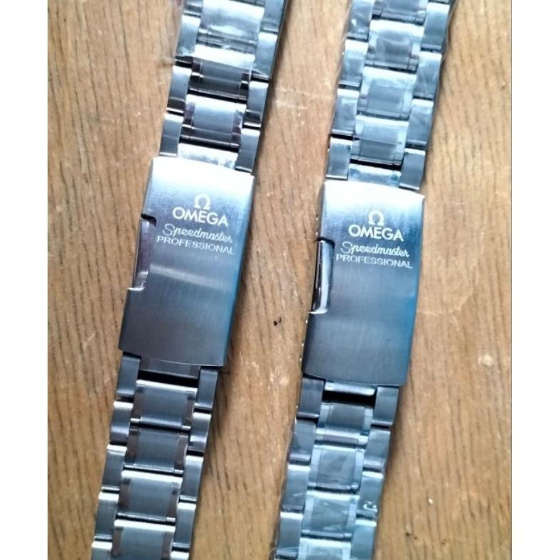 Rantai Jam Tangan Omega Ukuran 18mm Stainless Steel aksesoris jam