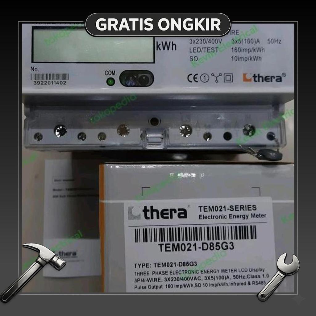 Thera Tem021-D85G3 Kwh Meter Lcd