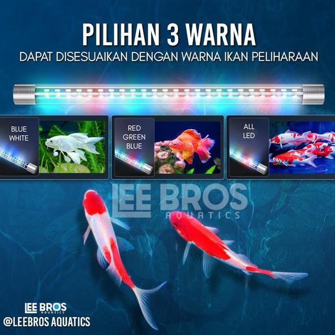 Duniaikanqita- Lampu Led Aquarium Submersible 30-90 Cm / Lampu Celup Aquarium