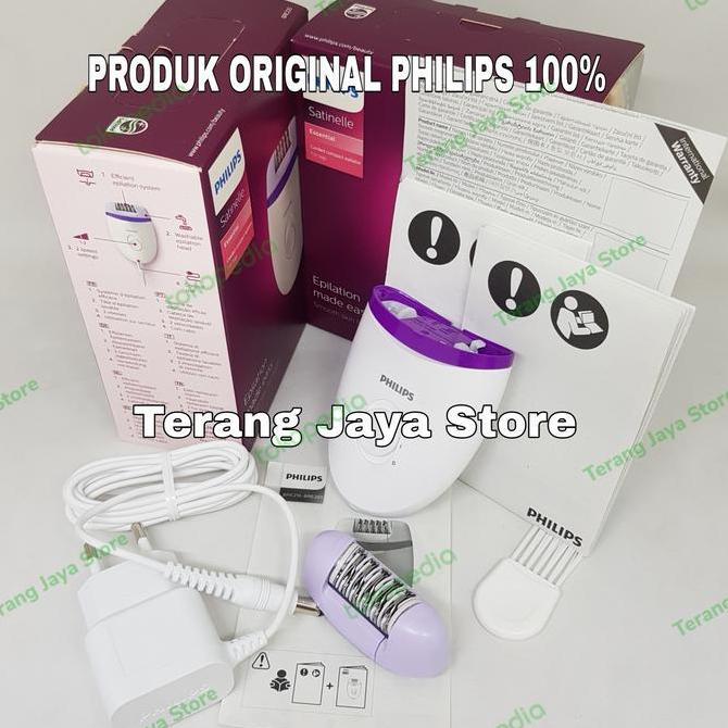 Barubngt- Epilator Philips Bre5 Philips Satinelle Bre5 Hair Removal Philips Bre5 Alat Cukur Bulu Kak