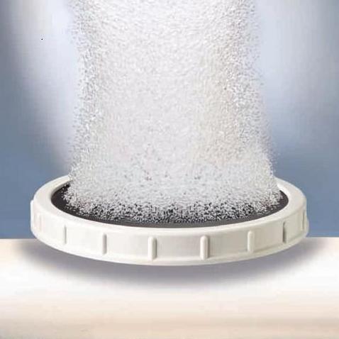 Hobiikan- Membran Kolam Koi 5 Cm Air Diffuser Membrane Bottom Drain Aerator Wht