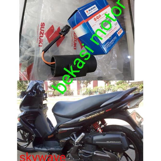 33640B13H KONDENSOR CONDENSER SUZUKI SKYWAVE SHOGUN 125 FL INJEKSI ORIGINAL SIAP KIRIM