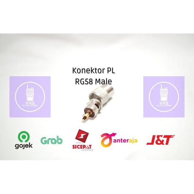 TERLARIS KONEKTOR PL RG58 KONEKTOR KABEL RG58