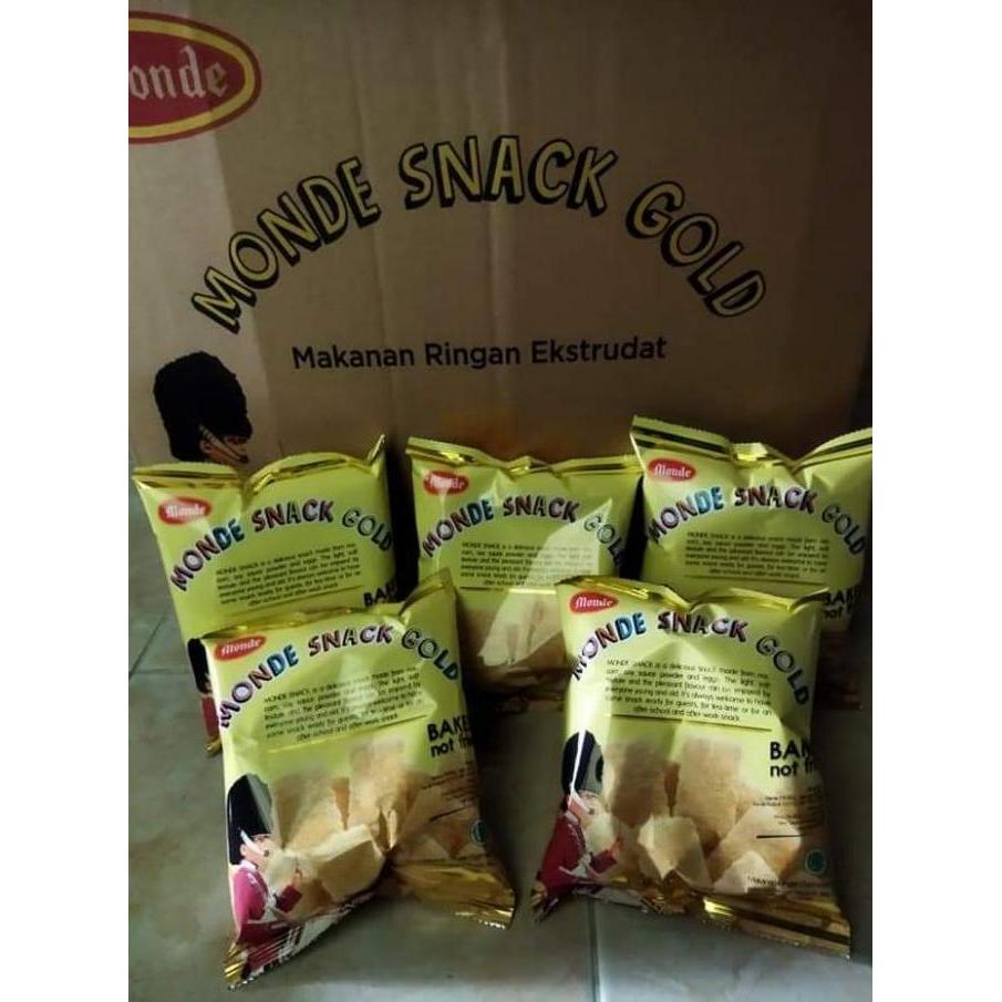 Cod,Bisa- Monde Serena Snack Gold 1 Dus / Karton Isi 45Pcs 7Gr